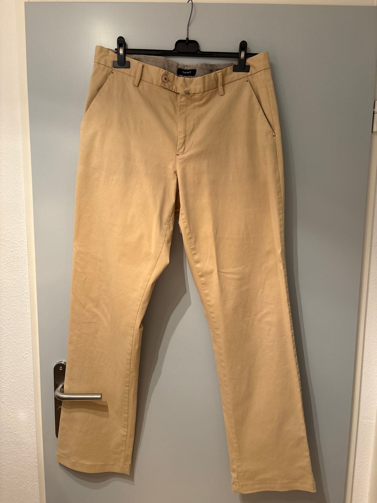 2 GANT heren pantalons maat 34-34 - Zo goed als nieuw, Kleding | Heren, Ophalen of Verzenden, Zo goed als nieuw, Overige maten