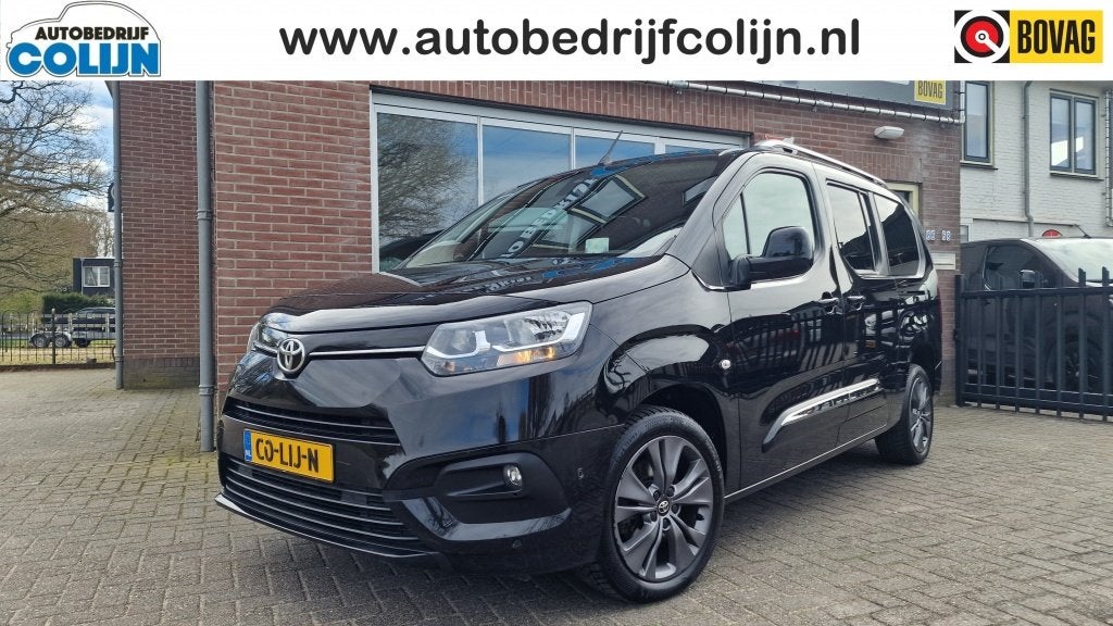 Toyota PROACE CITY Verso 1.2 Turbo Executive L2 Long, 7P Aut, Auto's, Stof, Gebruikt, 1199 cc, 7 stoelen
