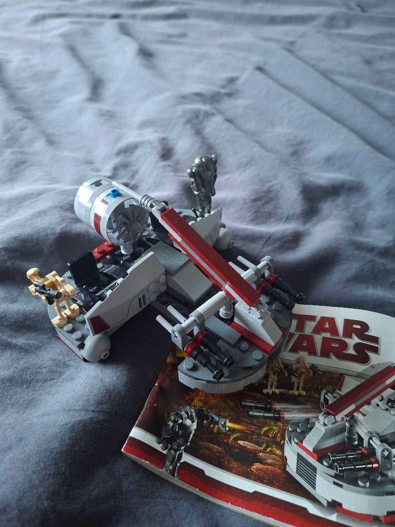 Lego Star Wars Republic Swamp Speeder 8061, Gebruikt, Star Wars, Lego, Ophalen of Verzenden