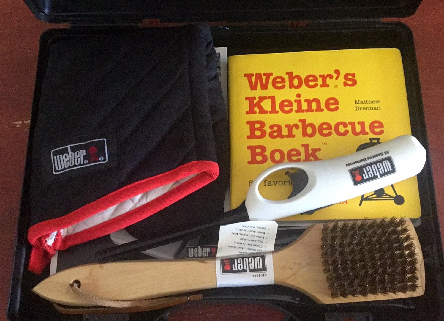 Weber BBQ set, Tuin en Terras, Ophalen of Verzenden, Zo goed als nieuw