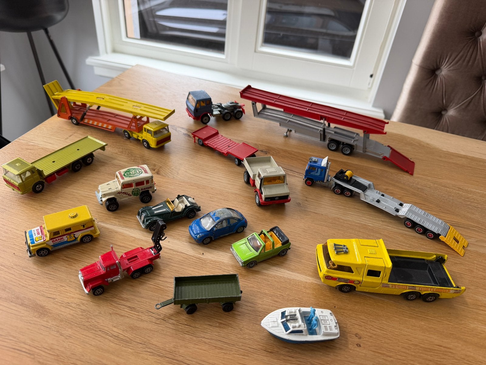 Diverse (vracht) auto’s Matchbox Lesney Majorette Siku, Ophalen of Verzenden, Gebruikt, Auto