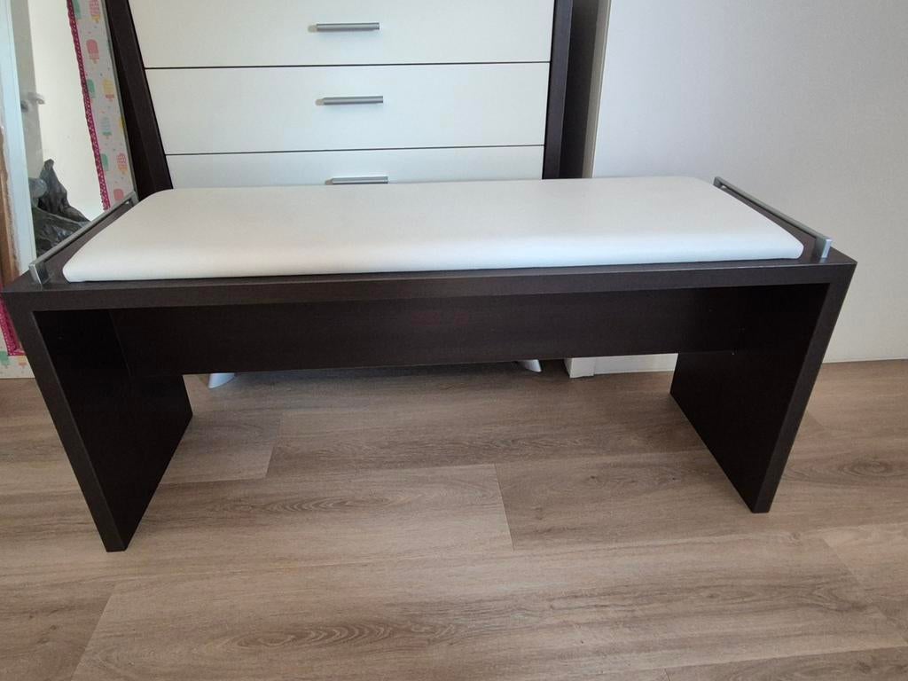 Bankje voor achter bed of in de hal, Huis en Inrichting, Banken | Voetenbanken en Poefen, Ophalen, Minder dan 50 cm, Gebruikt