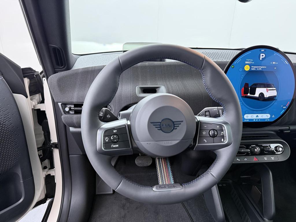 MINI 3-deurs Cooper SE | Paul Smith Edition | Pakket XL | Pa, 4 stoelen, Leder en Stof, 218 pk, Nieuw