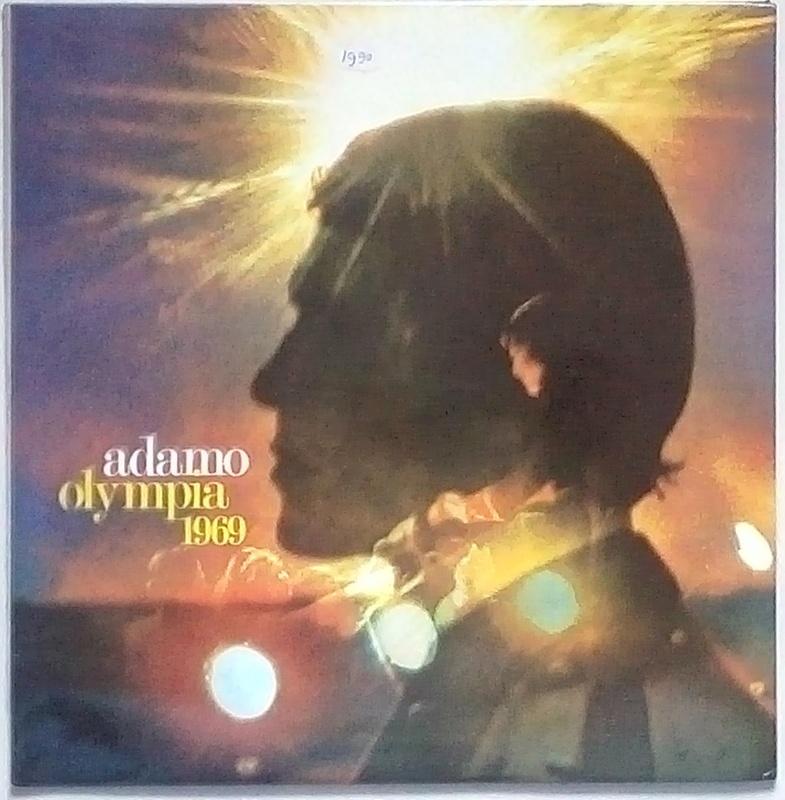 LP Adamo Olympia 1969 [3192]  [CdViFr], Inclusief binnenhoes, Ophalen of Verzenden, Zo goed als nieuw, 12 inch