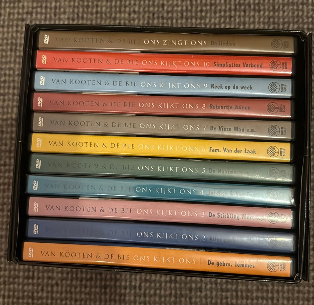 De Koot & Bie Bibliotheek - ons kent ons, complete serie, Alle leeftijden, Nederlands, Van Kooten & De Bie, Zo goed als nieuw