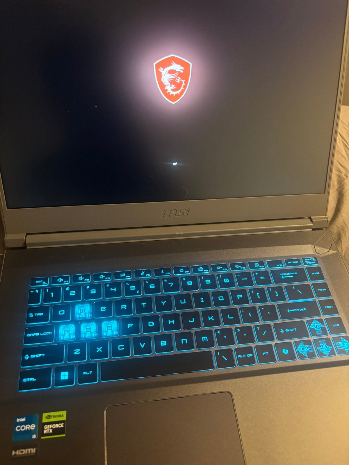 Msi thin 15 gaming laptop intel core i5 geforce 3050, Computers en Software, Windows Laptops, Ophalen of Verzenden, Zo goed als nieuw