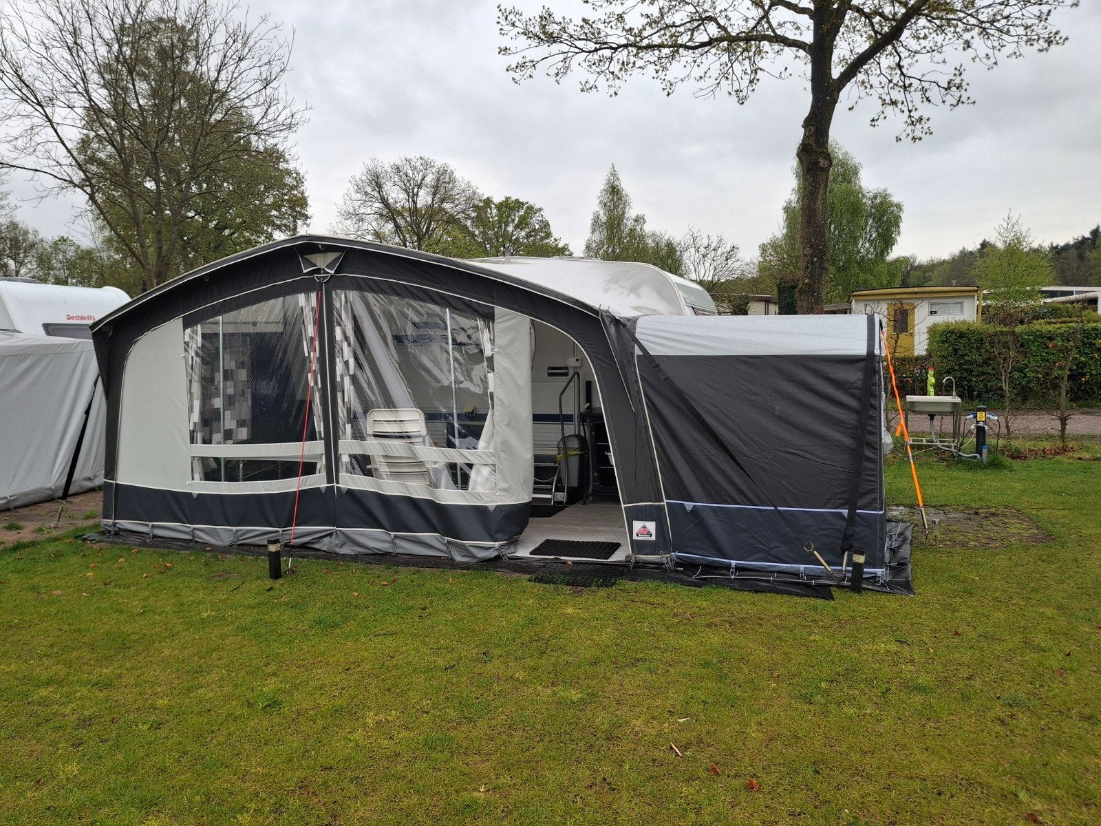 Aanbouw Dorema Octavia, Ophalen, Gebruikt