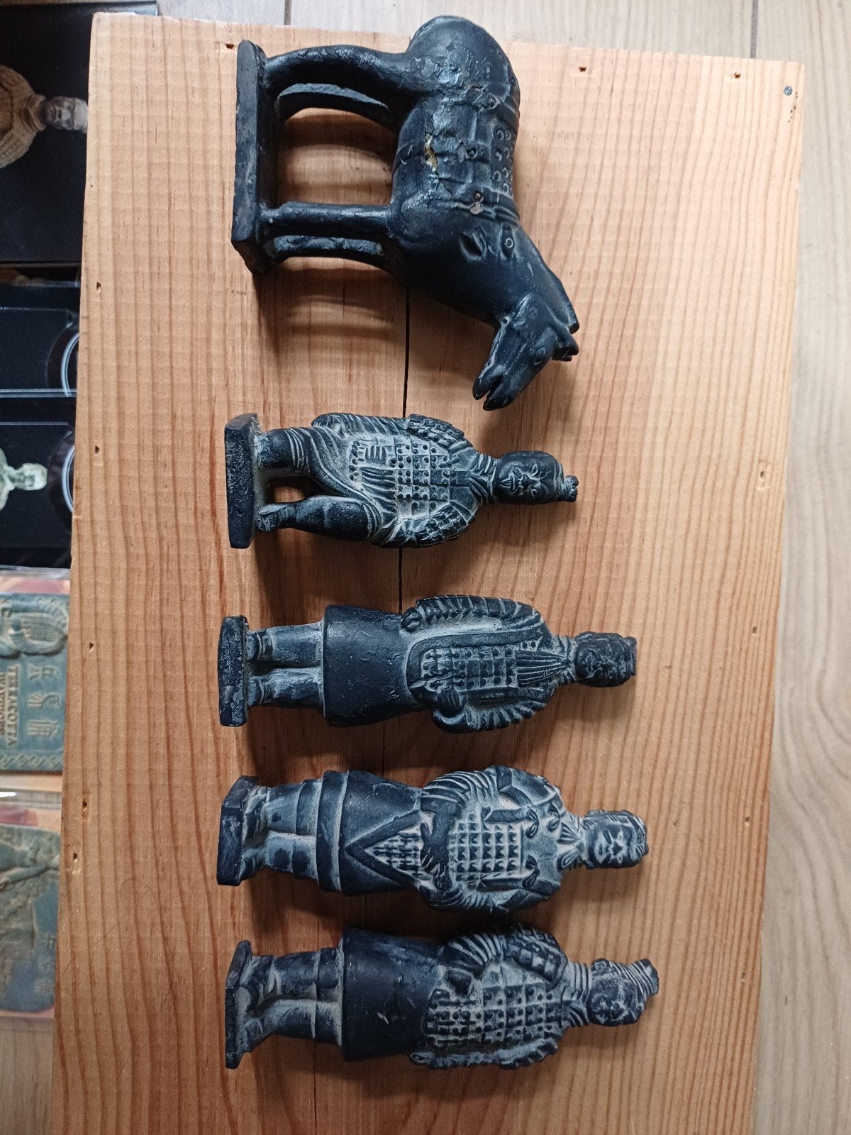 Terracotta Leger Beeldjes & Accessoires - Tentoonstelling 20, Groep mensen, Minder dan 20 cm, Ophalen of Verzenden, Handgemaakt