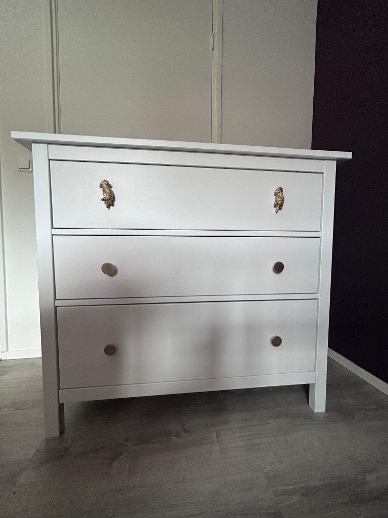 Hemnes ladekast IKEA, Ophalen, 100 tot 150 cm, 3 of 4 laden, Minder dan 100 cm