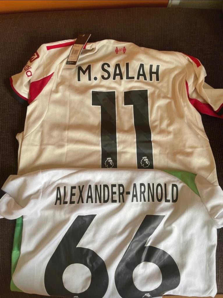 Mo salah en alexander arnold shirt, Ophalen of Verzenden, Zo goed als nieuw, Buitenlandse clubs, Shirt
