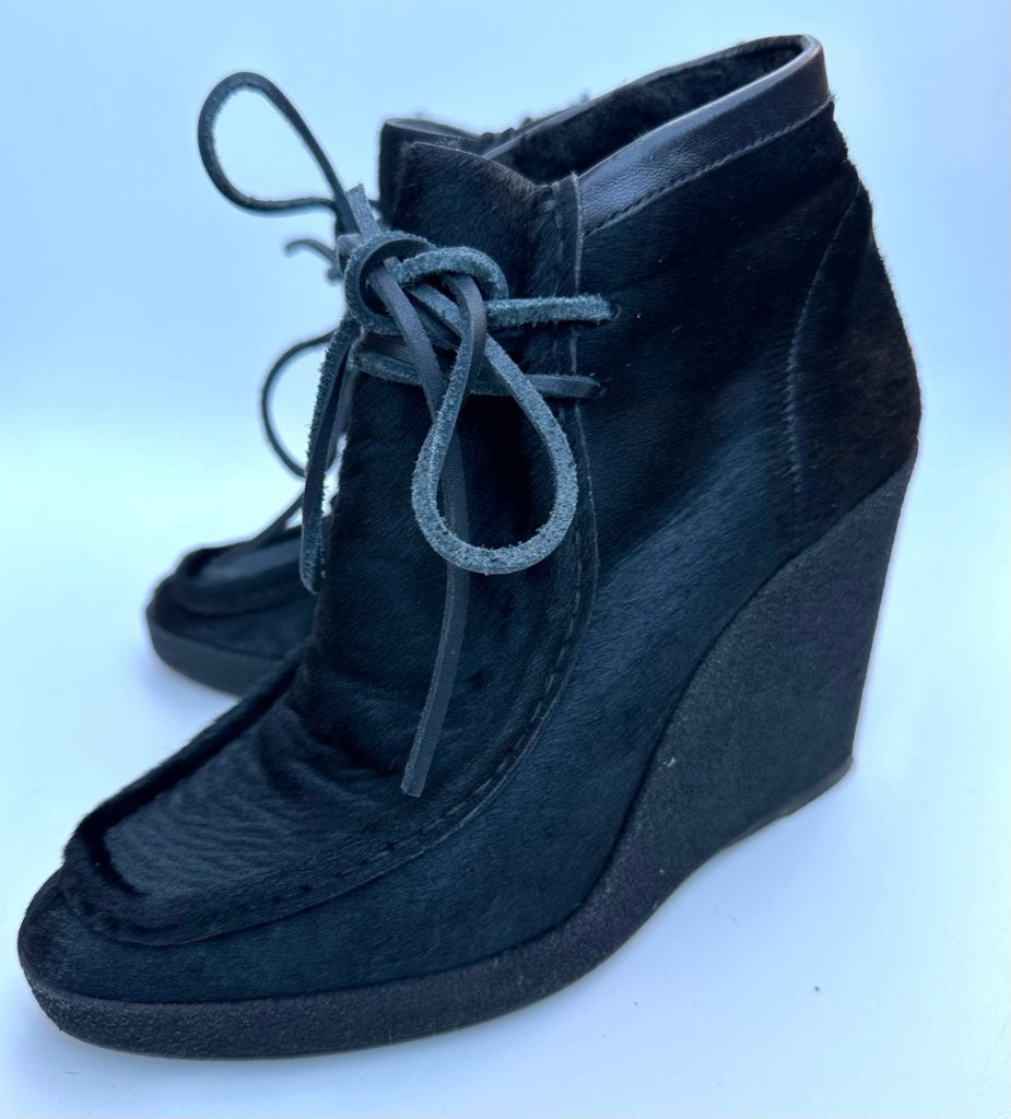 Balenciaga Leren Enkellaarzen Maat 37, Balenciaga, Verzenden, Zwart, Lage of Enkellaarzen