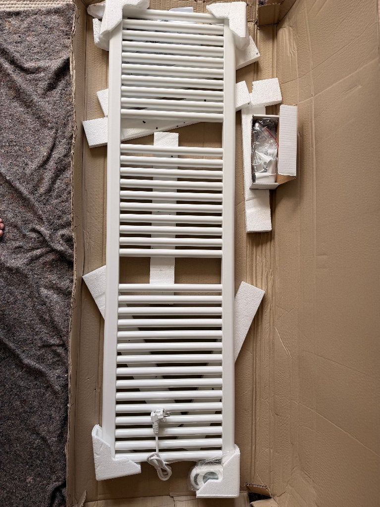 Elektrische Radiator DRL 1411x400 700W - Nieuw, Ophalen, 500 tot 800 watt, Radiator, Nieuw