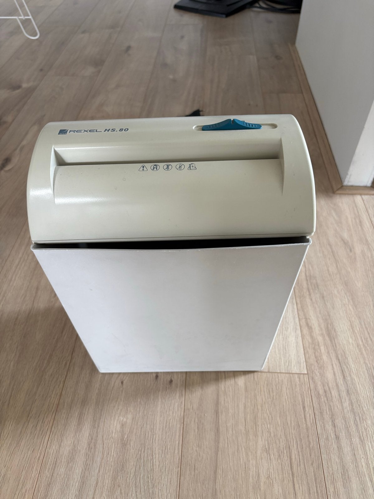 Rexel HS.80 papiervernietiger, Ophalen of Verzenden, Zo goed als nieuw