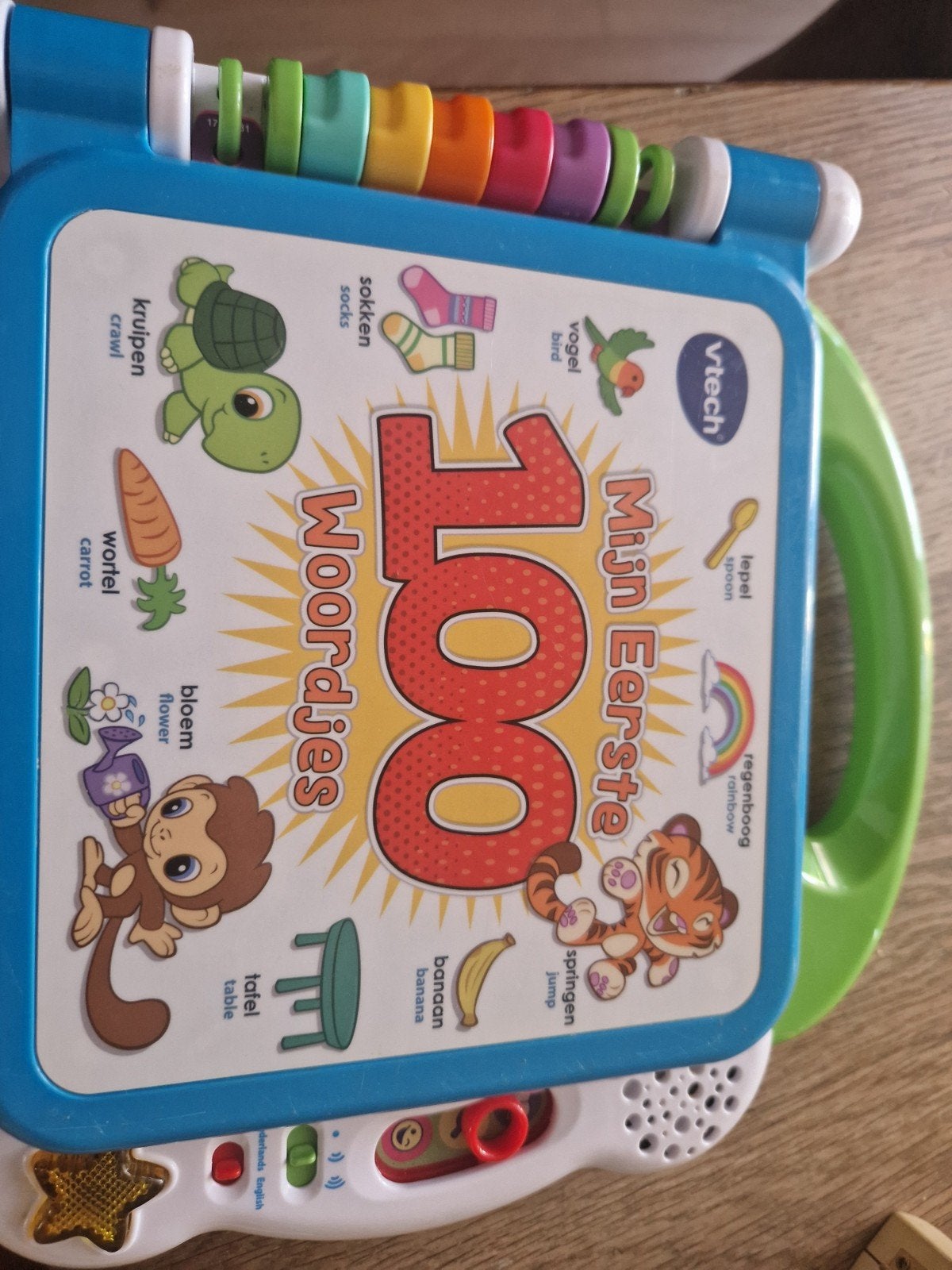 VTech Mijn Eerste 100 Woordjes - Interactief Speelgoed, Ophalen, Zo goed als nieuw, Overige typen, Met geluid