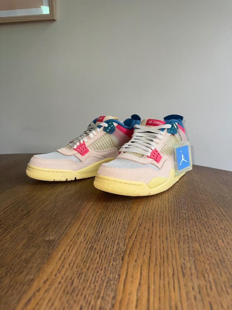 Union LA x Air Jordan 4 Guava Ice US 9 EU 42.5 DS, Kleding | Heren, Schoenen, Ophalen, Overige kleuren, Nieuw, Sneakers of Gympen