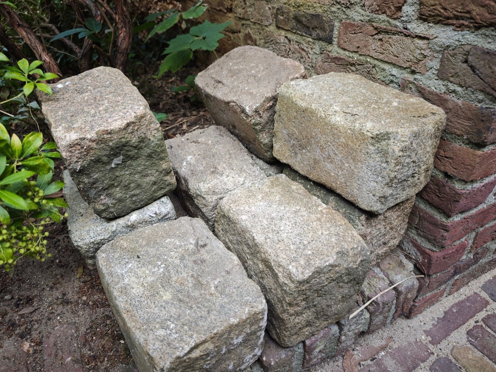 10 grote stenen, Tuin en Terras, Grind, Keien en Split, Ophalen