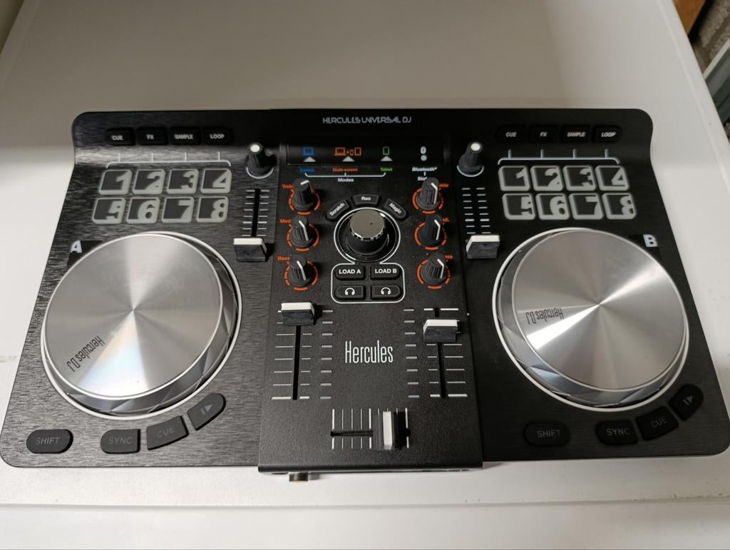 Hercules Universal DJ Set met Bluetooth, Muziek en Instrumenten, Dj-sets en Draaitafels, Zo goed als nieuw, Dj-set, Overige merken