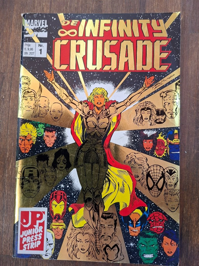 Marvel de infinity crusade comic 1,2,3, Complete serie of reeks, Europa, Ophalen of Verzenden, Zo goed als nieuw
