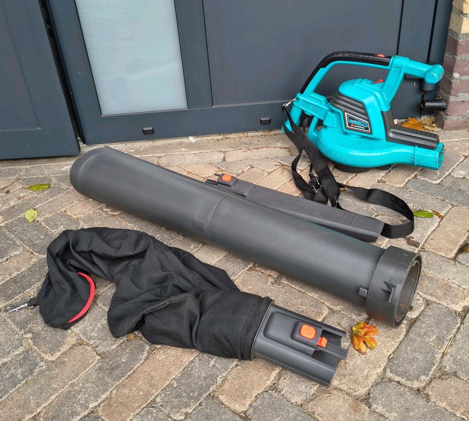 Gardena Ergojet3000 bladblazer en bladzuiger, Ophalen, Gebruikt, Met opvangzak, Handgedragen