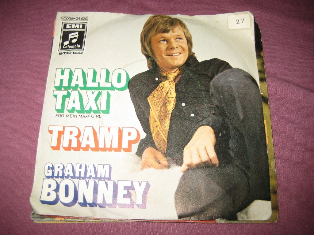 Graham Bonney: Hallo Taxi, Ophalen of Verzenden, Zo goed als nieuw, Pop