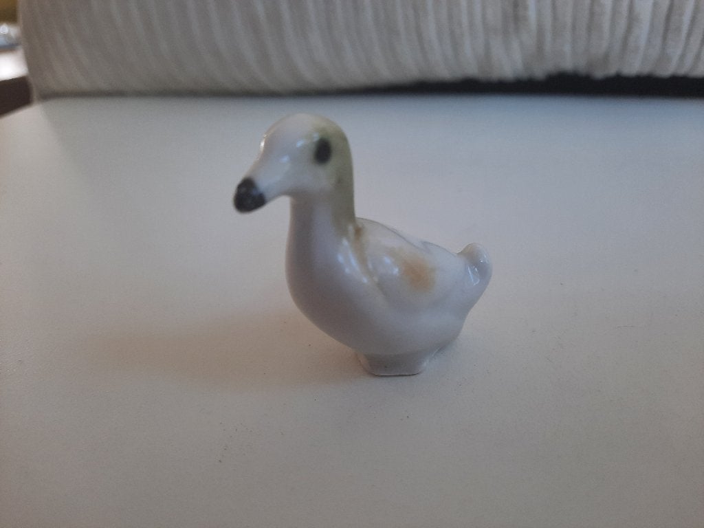 Vintage porseleinen meeuw vogel, Ophalen of Verzenden, Zo goed als nieuw, Vogel, Beeldje of Figuurtje