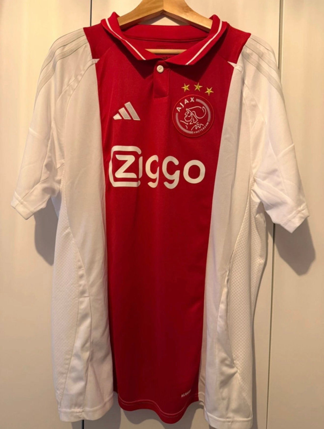 Ajax thuisshirt, Sport en Fitness, Voetbal, Groter dan maat XL, Verzenden, Nieuw, Shirt