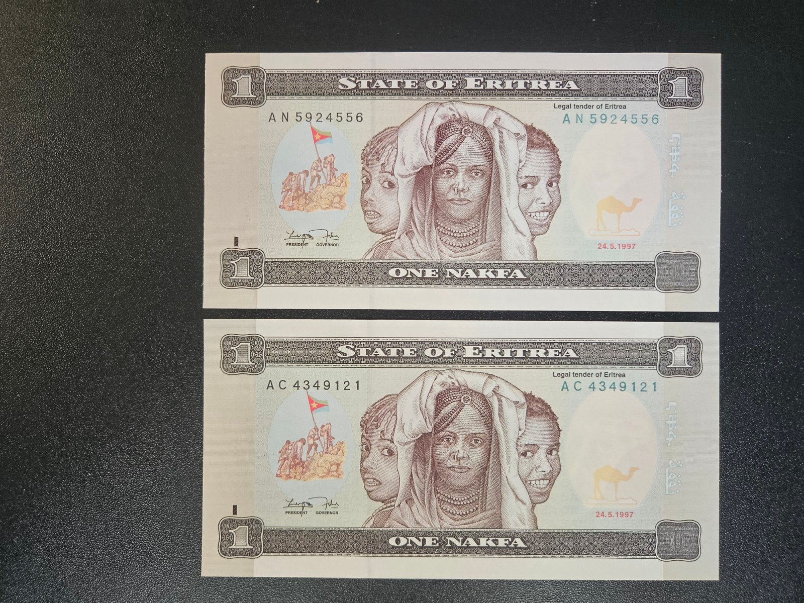 Eritrea pick 1 1997 UNC, Postzegels en Munten, Bankbiljetten | Afrika, Ophalen of Verzenden, Overige landen, Los biljet