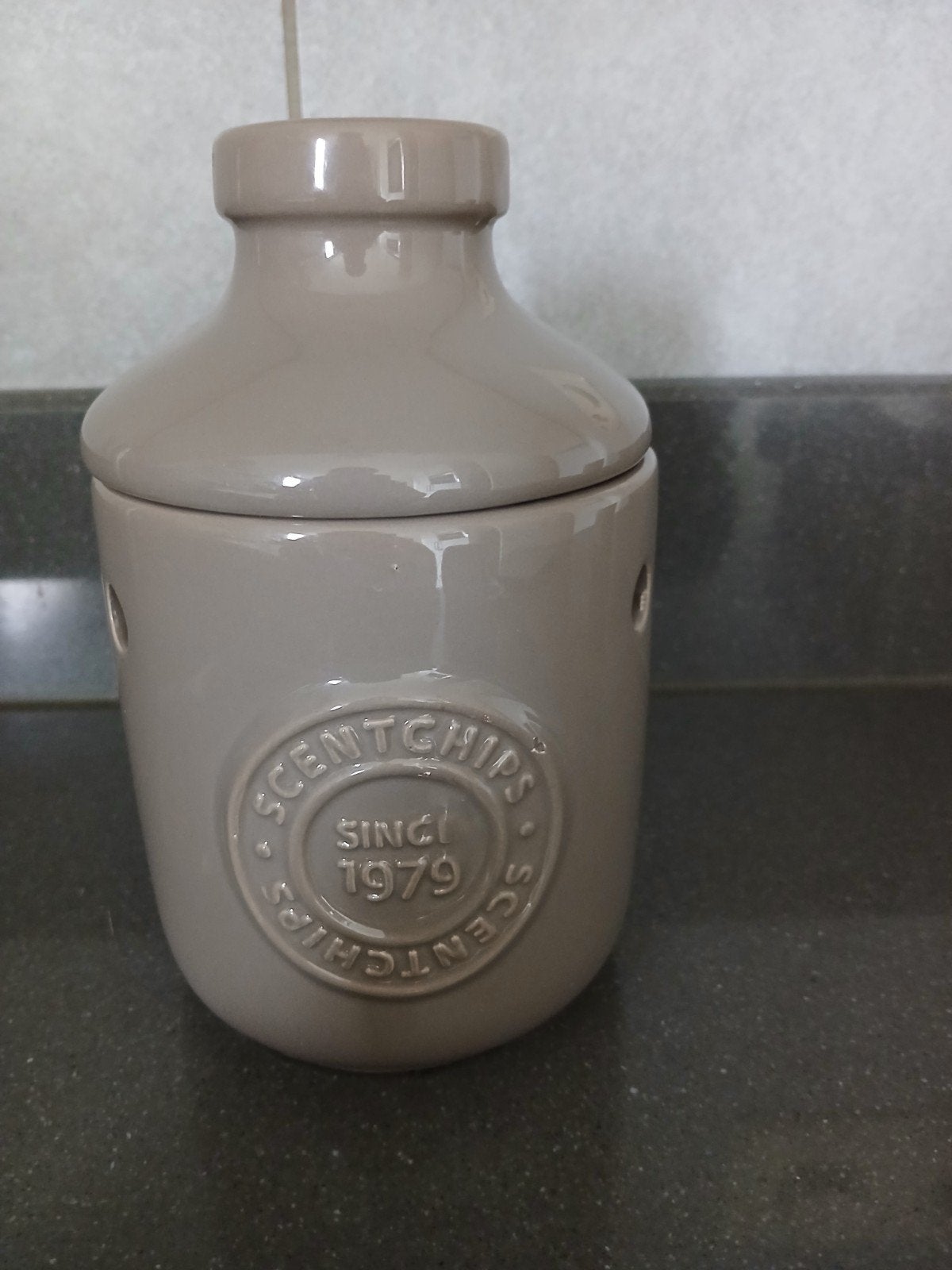 waxmelt brander, Bruin, Nieuw, Met deksel, Ophalen of Verzenden