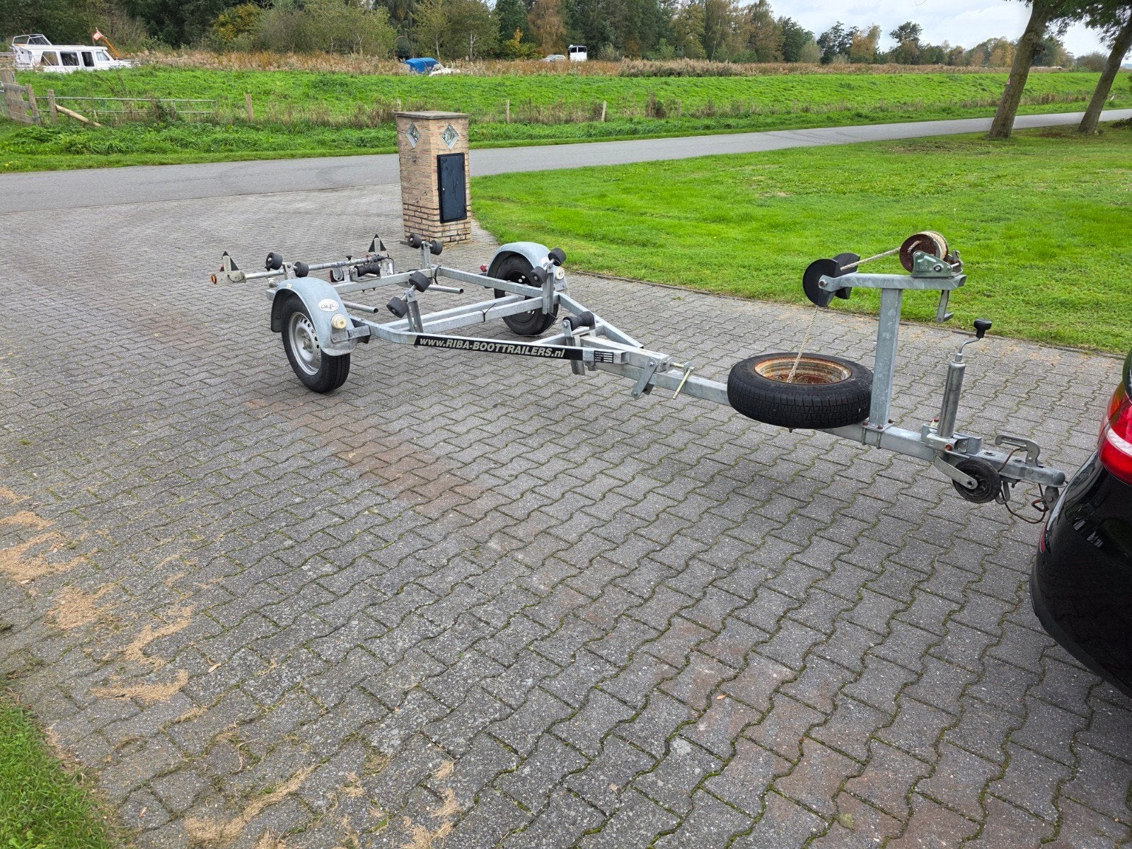 Riba Boottrailer voor boten tot 5 meter, Watersport en Boten, Minder dan 1500 kg, Verstelbare verlichting, Overige typen, Minder dan 6 meter