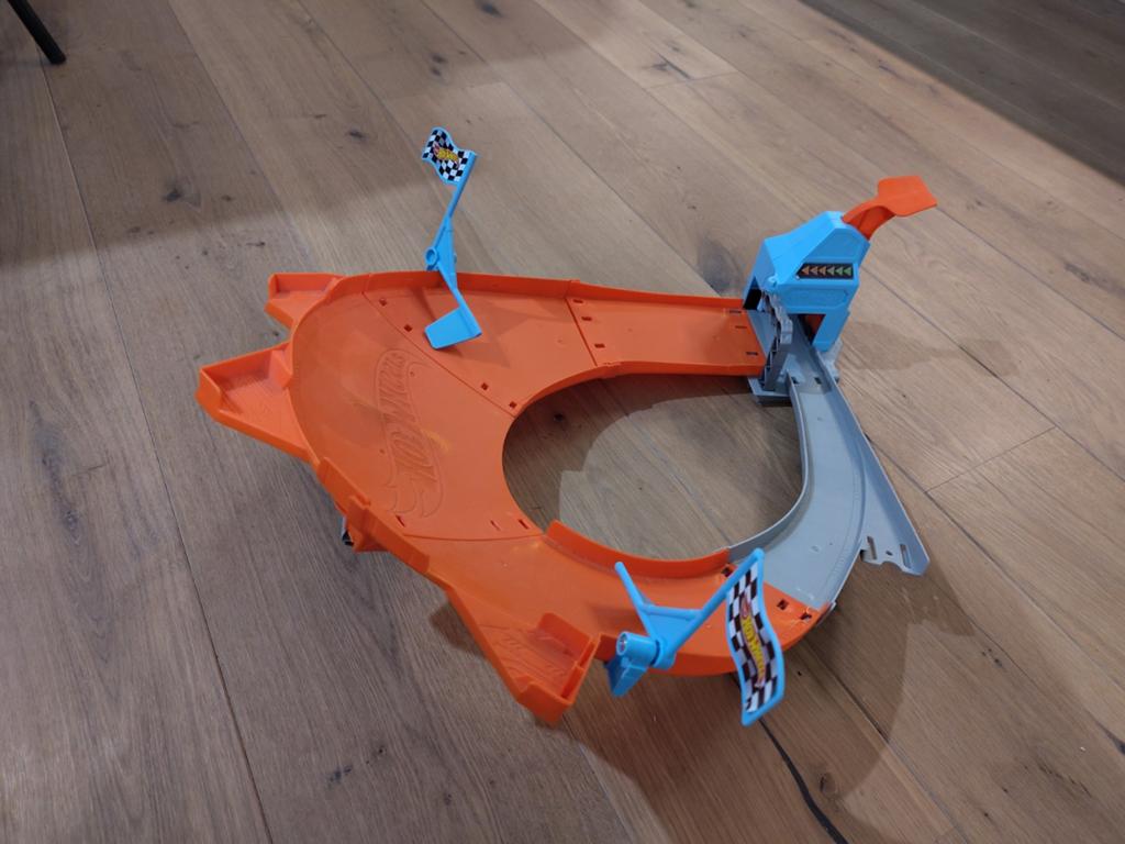 Hot Wheels Driftkampioen 3-in-1 Race Rally, Ophalen, Racebaan, Zo goed als nieuw, Hot Wheels