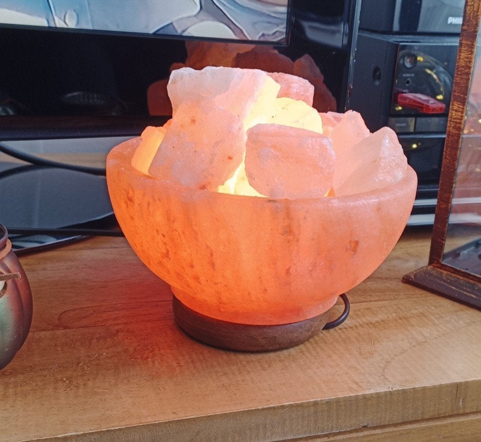spiru zoutsteenlamp, Ophalen of Verzenden, Nieuw