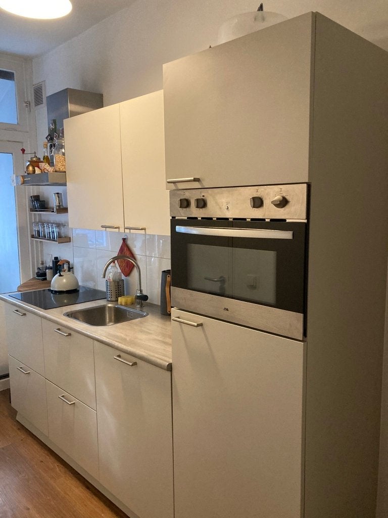 Complete keuken incl. Etna apparatuur (Zelf demonteren), Huis en Inrichting, Ophalen, Gebruikt, Enkelwandige keuken, Kunststof