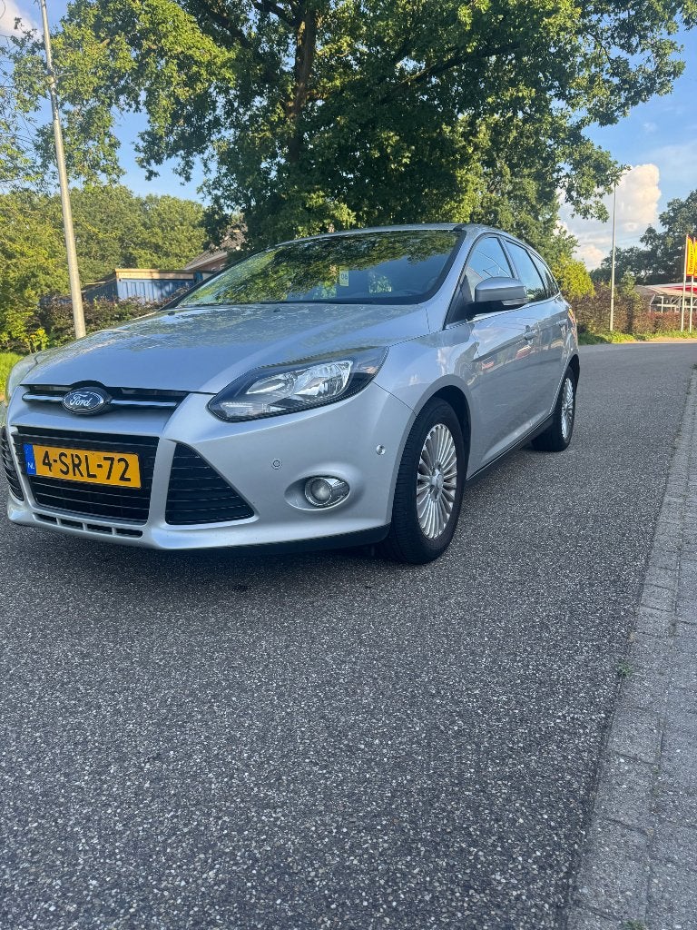 Ford Focus 1.6 TDCI ECOnetic TECHNOLOGY Wagon 2013 Grijs, Auto's, Stof, 4 cilinders, Origineel Nederlands, 1560 cc