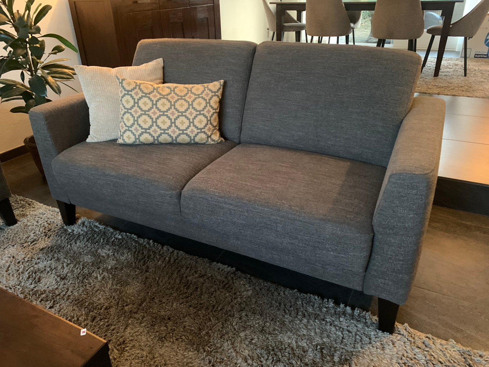 2,5 zits bank. 1 jaar oud. Nieuwstaat! Pronto Wonen, Ophalen, 150 tot 200 cm, Tweepersoons, 75 tot 100 cm