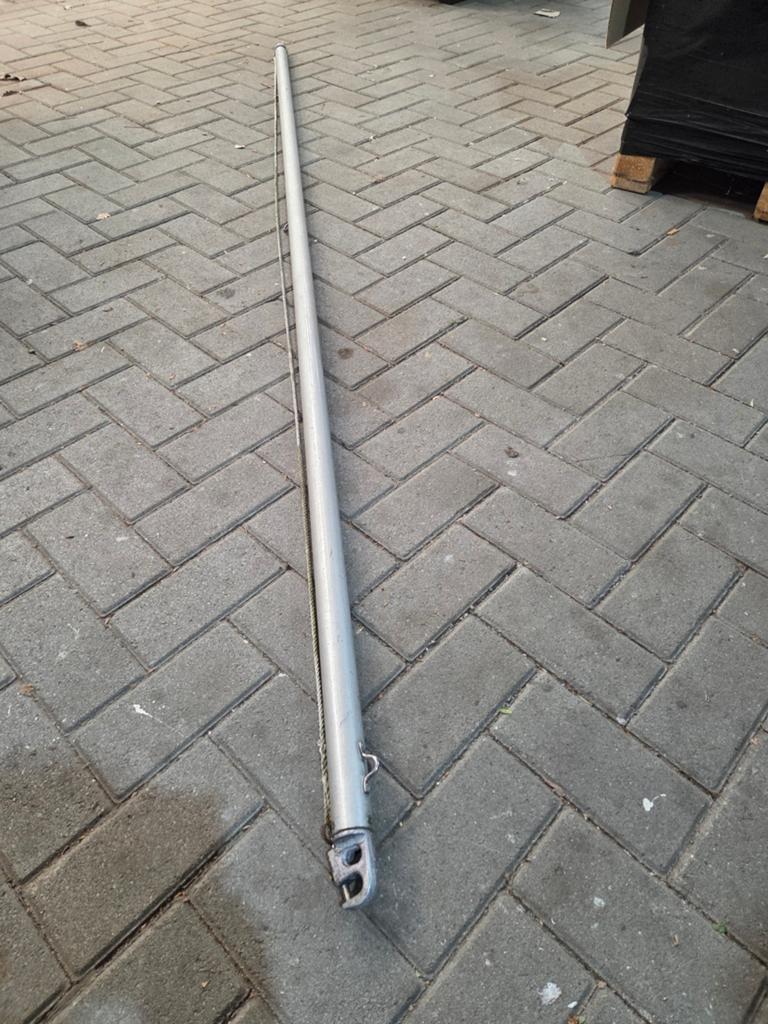 Spiboom aluminium, 267cm, Watersport en Boten, Ophalen, Minder dan 15 m²