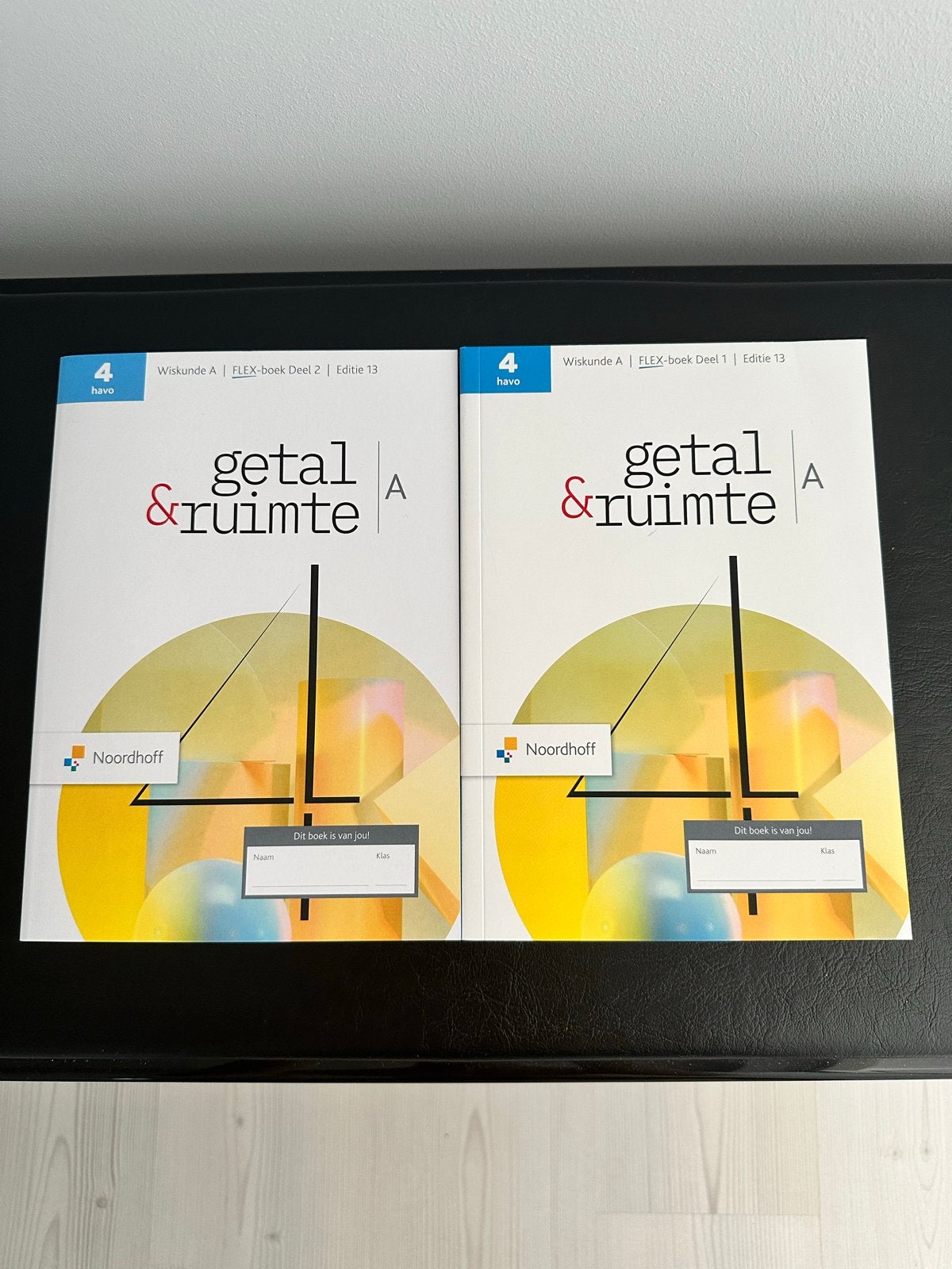 Niet gebruikte Getal & Ruimte Wiskunde A 4 HAVO deel 1 en 2, Boeken, Ophalen, Zo goed als nieuw, HAVO, Wiskunde A