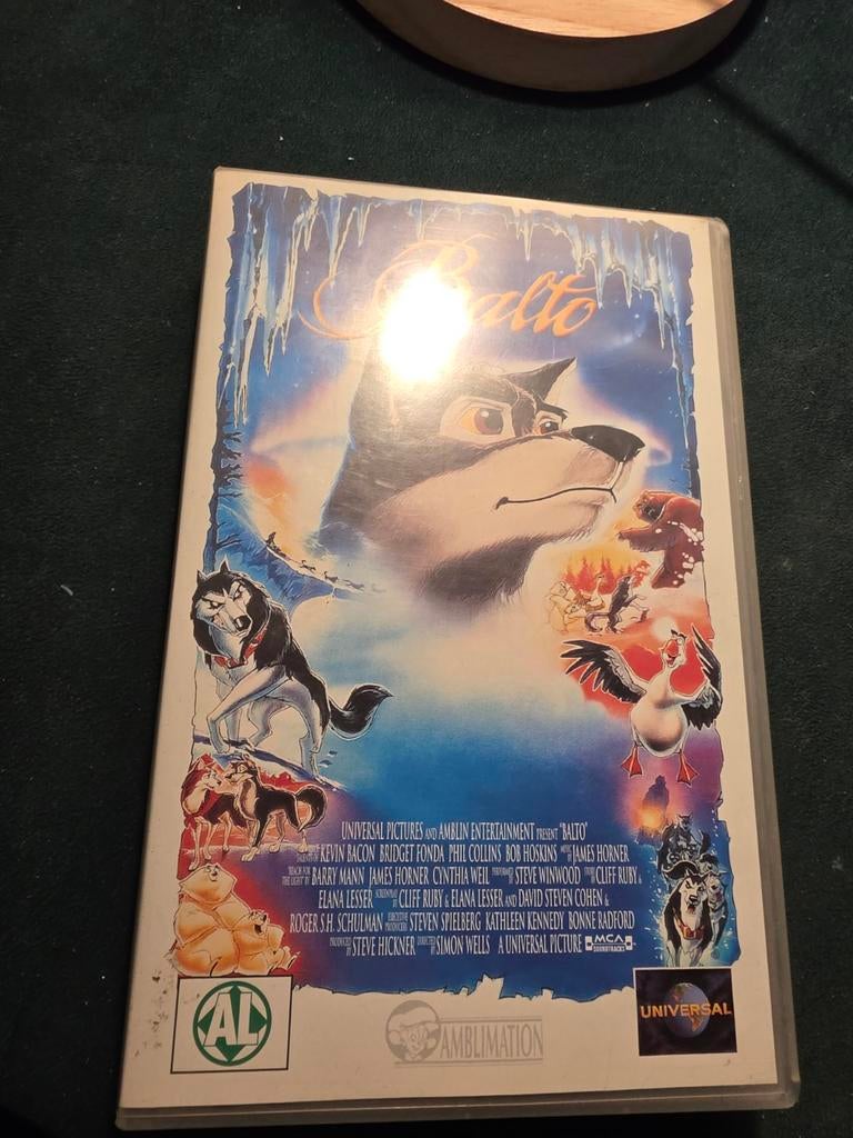 Balto VHS (Nederlandstalig), Cd's en Dvd's, Ophalen of Verzenden