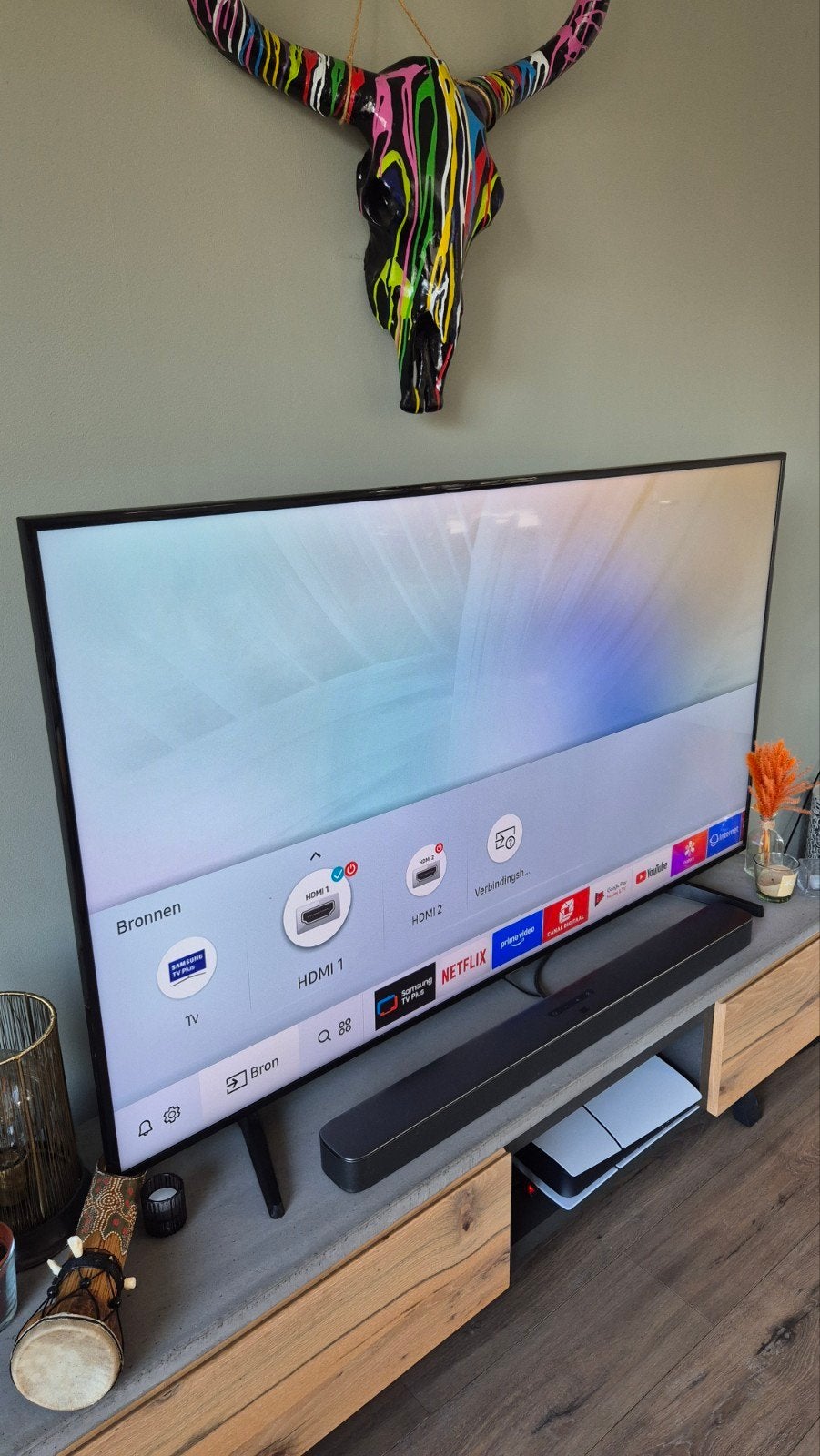 Samsung Smart TV 65 inch UE65NU7020WXXN 65 inch 4K UHD Smart, Audio, Tv en Foto, Ophalen, 50 Hz, Zo goed als nieuw, Samsung