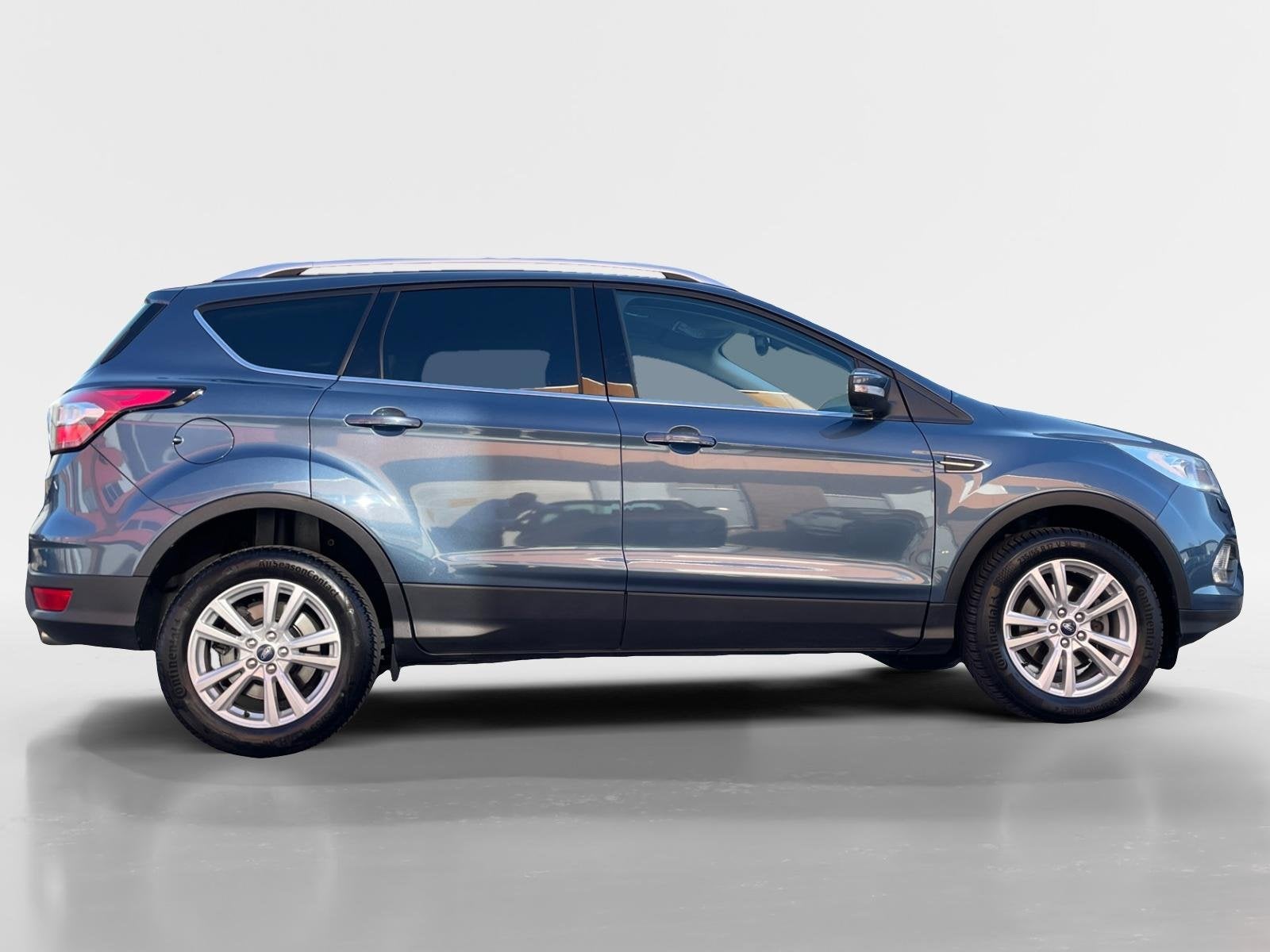 Ford Kuga 1.5 EcoBoost Titanium nette dealer auto | Wegklapb, Auto's, Voorwielaandrijving, 12 maanden, 4 cilinders, Blauw
