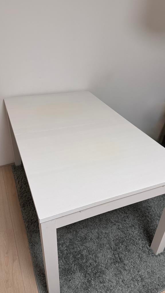 Uitschuifbare eettafel ZGAN, Huis en Inrichting, Tafels | Eettafels, Ophalen, 50 tot 100 cm, Zo goed als nieuw, Vijf personen of meer