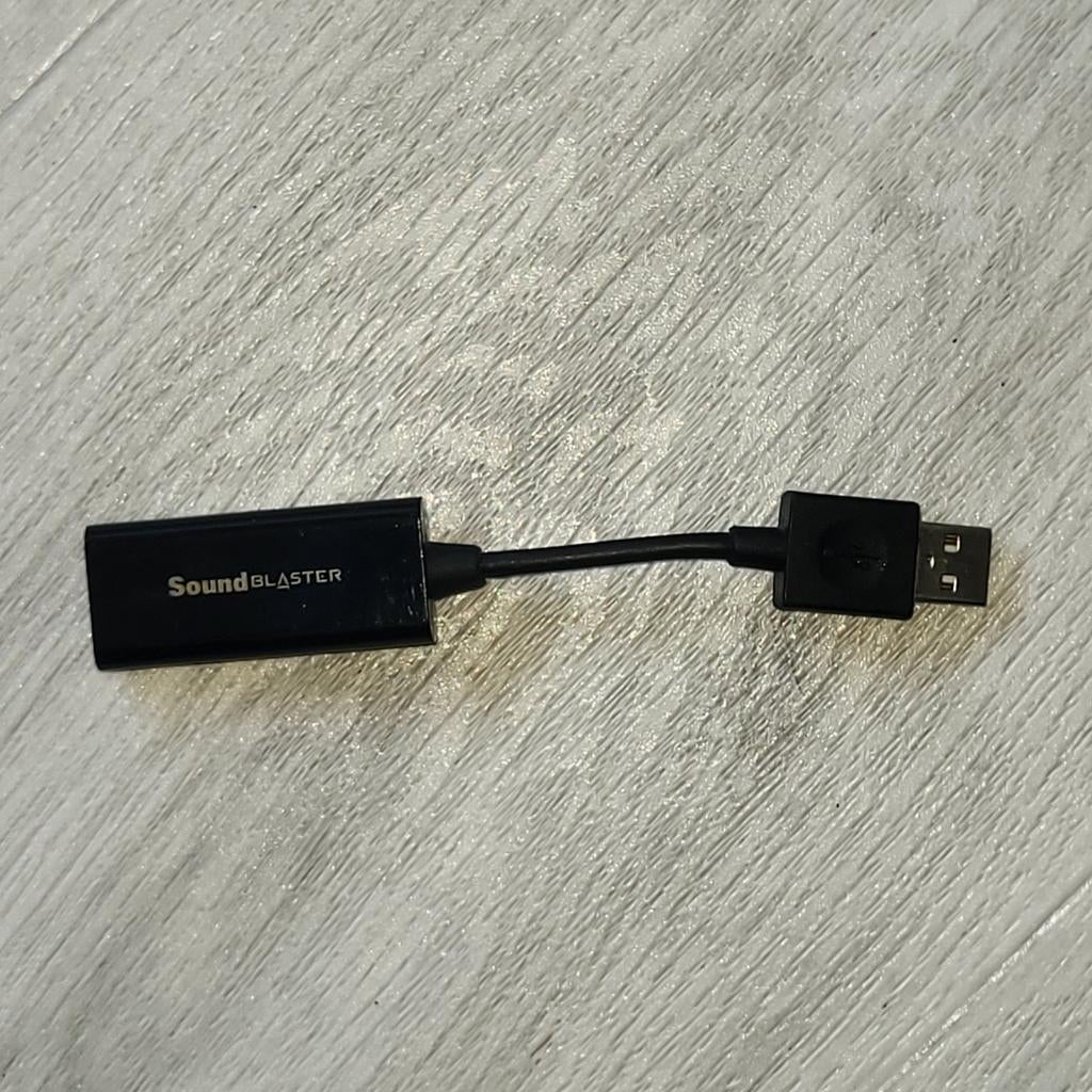Creative Sound Blaster Play! 3 Externe USB Geluidskaart, Computers en Software, Geluidskaarten, Gebruikt, Extern, Ophalen of Verzenden