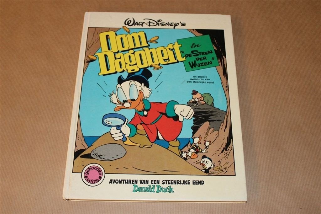 Oom Dagobert - Dubbelalbum - Hardcover - 1981 !!, Eén stripboek, Ophalen of Verzenden, Zo goed als nieuw