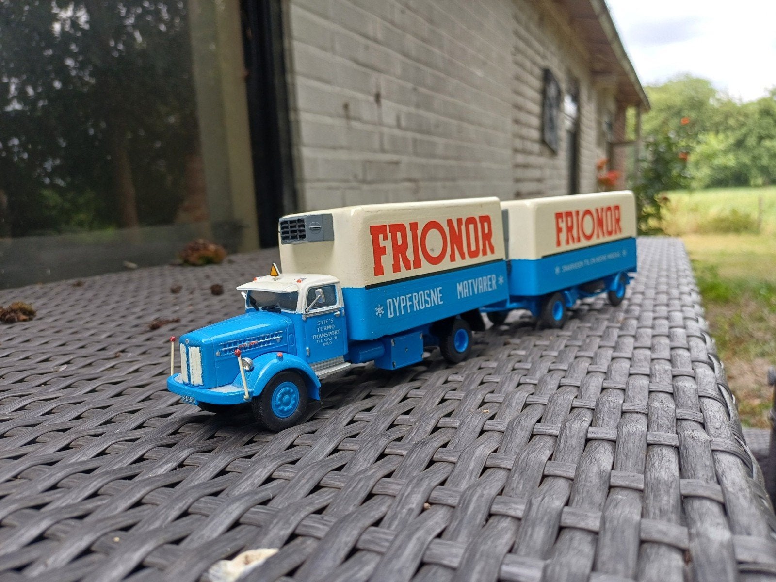 Miho Scania L71 combi Sties Frionor, Ophalen of Verzenden, Zo goed als nieuw