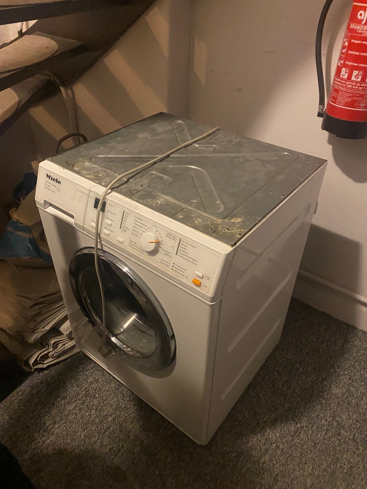 Miele wasmachine, Ophalen of Verzenden, Zo goed als nieuw, 85 tot 90 cm, 1200 tot 1600 toeren