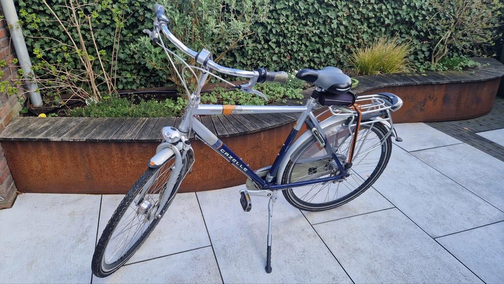 Gazelle herenfiets, goed onderhouden, Fietsen en Brommers, Fietsen | Dames | Damesfietsen, Ophalen, Versnellingen, Gazelle, 53 tot 56 cm