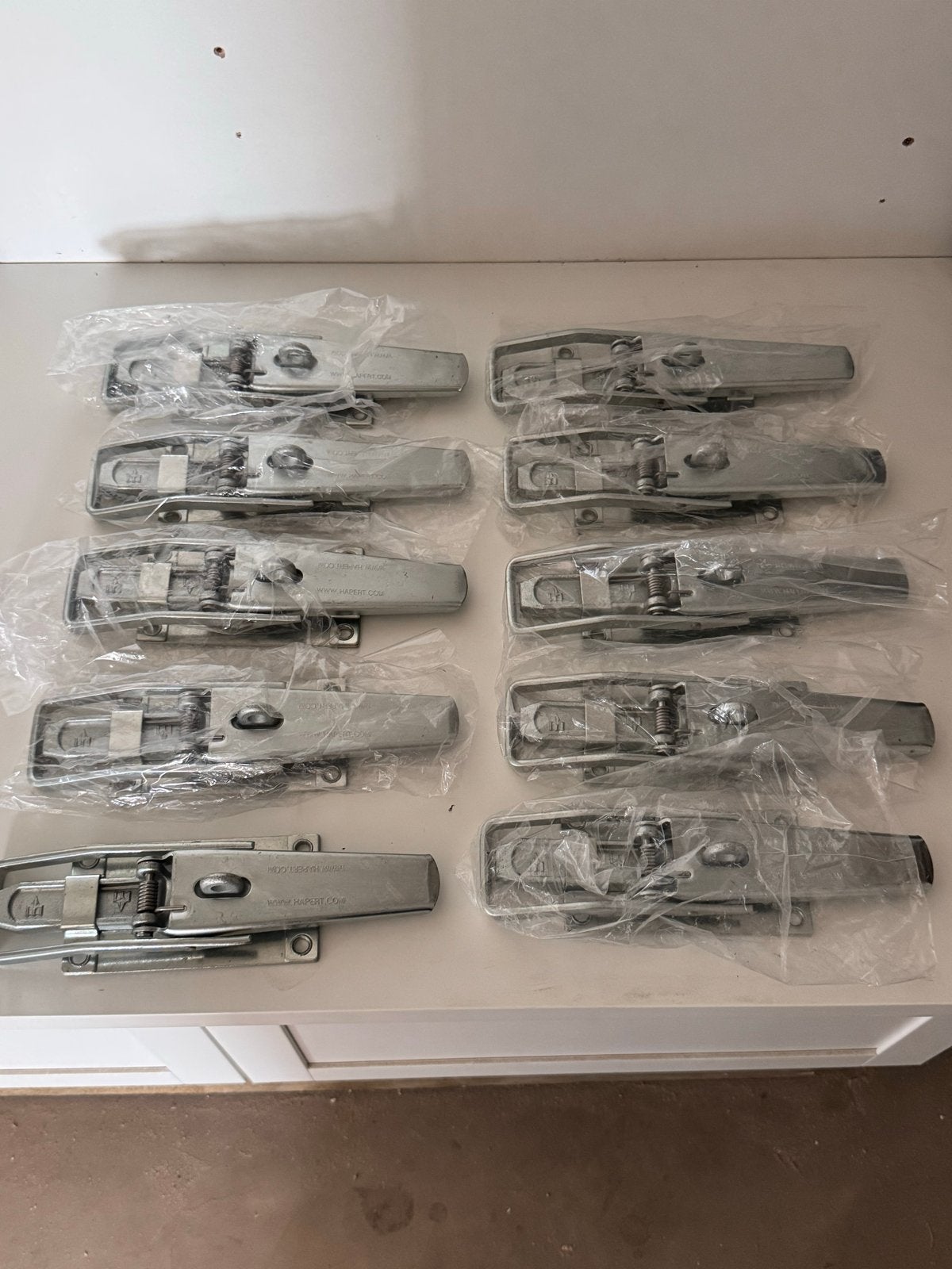 10x NIEUWE HAPERT Spansluiting voor Aanhanger, Ophalen, Nieuw