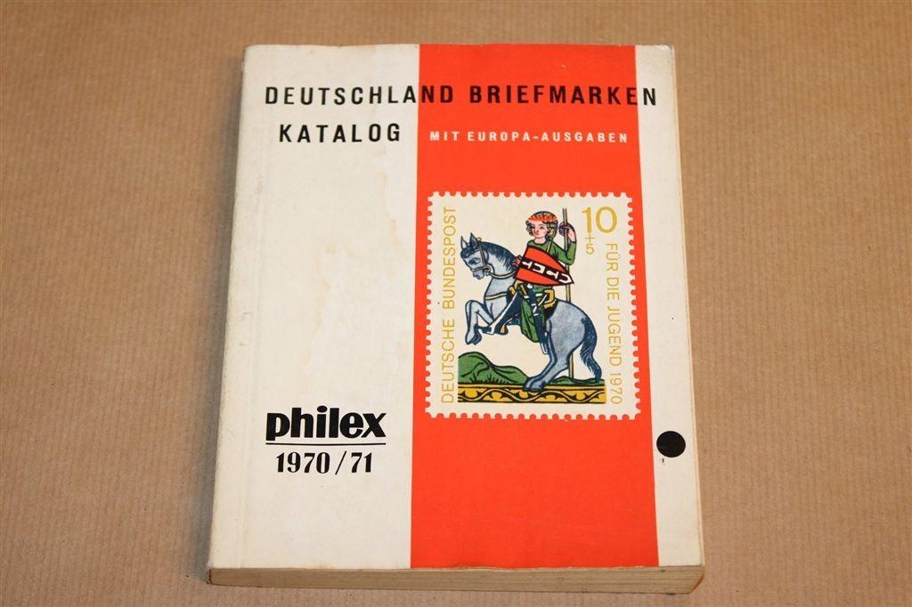 Philex Duitsland 1970/71 — Postzegelcatalogus, Ophalen of Verzenden, Overige landen, Postfris