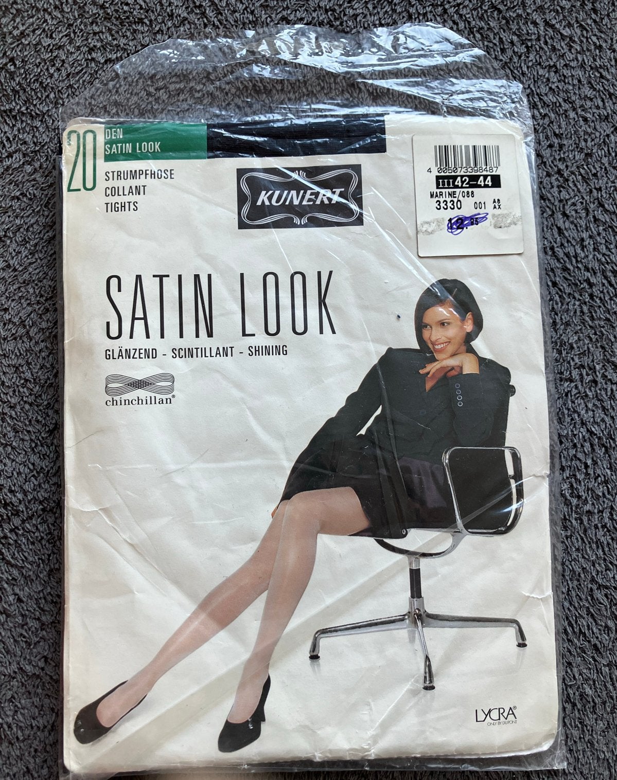 KUNERT Satin Look Panty - Nieuw in verpakking, Kleding | Dames, Zwart, Nieuw, Ophalen of Verzenden, Maat 44/46 (L)