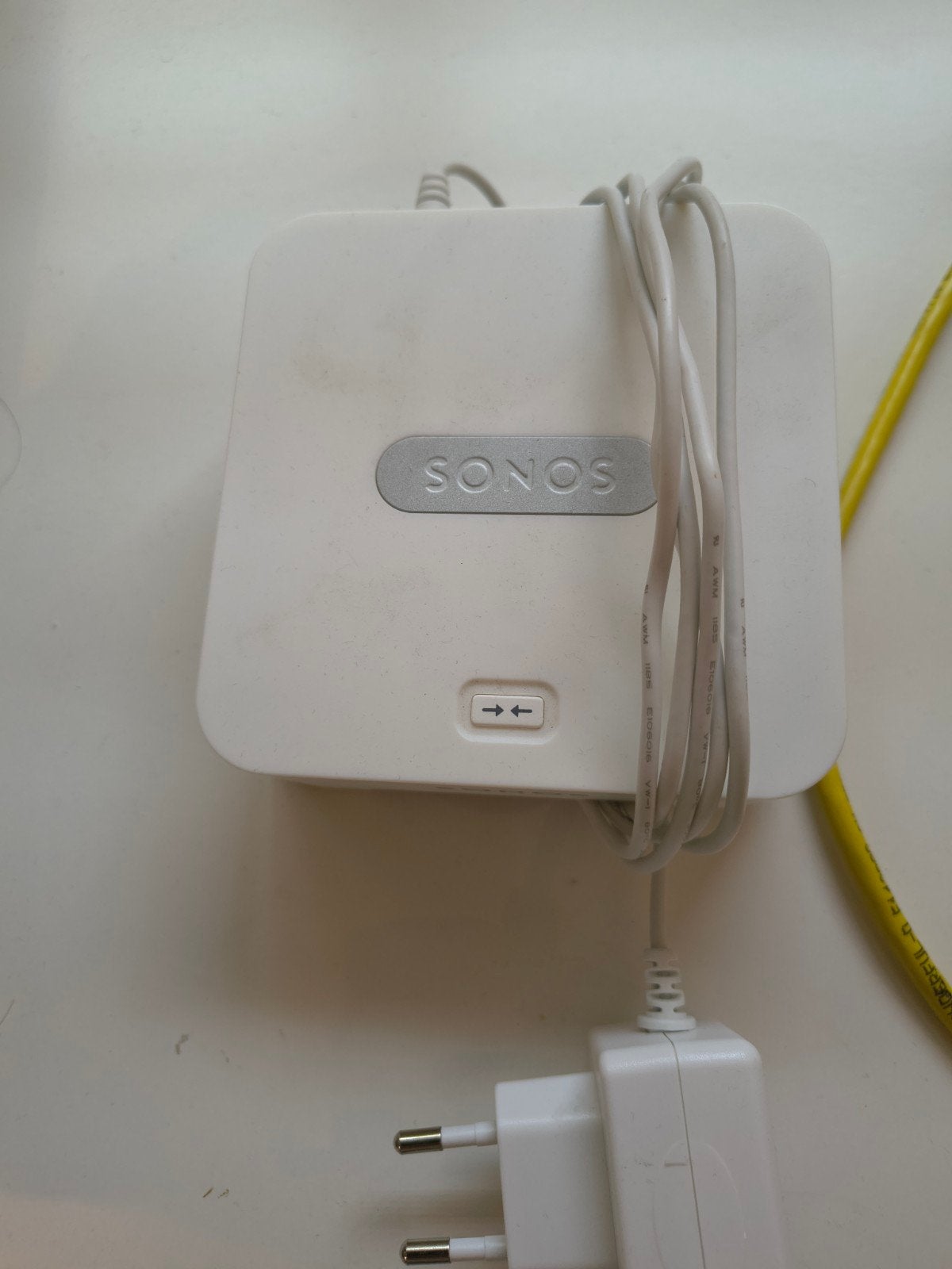 Sonos Bridge met adapter en netwerkkabel, Ophalen of Verzenden, Gebruikt