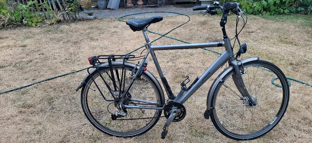 Nette Koga Miyata Traveller 60cm heren, Fietsen en Brommers, Ophalen, 28 inch, Gebruikt, Velgrem